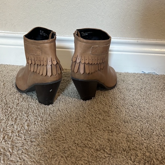 Khaki Ankle Boots - Picture 2 of 4